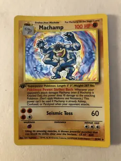 Machamp 008/102 Deck Exclusives Holo - Pokemon TCG - Image 1