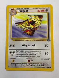 Pidgeot (24) Rare Jungle 24/64 - Pokemon TCG - Image 1