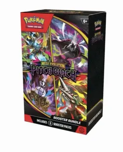 *PRESALE* POKEMON - PITCH BLACK BOOSTER BUNDLE - SHIP JULY 17TH 2026 - Image 1
