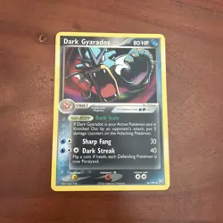 Dark Gyarados 36/109 Uncommon Team Rocket Returns Pokemon Lightly Played - Image 1