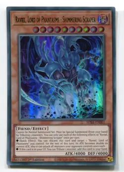 Yu-Gi-Oh! Raviel Lord of Phantasms Shimmering Scraper Ultra Rare englisch SDSA - Image 1