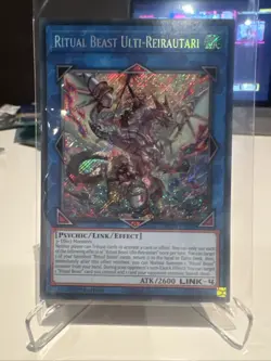 Yu-Gi-Oh! BLTR-EN019 - Ritual Beast Ulti-Reirautari - 1st edition - Secret Rare - Image 1