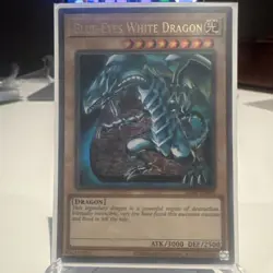 Yugioh LP 1st Blue-Eyes White Dragon SDBE-EN001 Ultra Rare - Image 1
