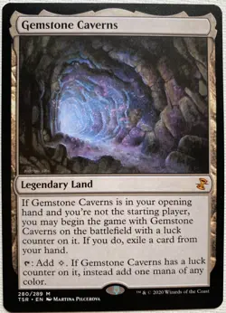 MTG Gemstone Caverns 280 | NM | Time Spiral Remastered - Image 1