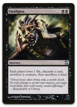 Smallpox #131 (NM) Time Spiral TSP Magic MTG - Image 1