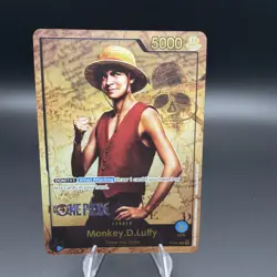 One Piece Premium Card Collection Live Action Edition Monkey.D.Luffy P-047 (B) - Image 1
