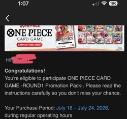 One Piece x Round 1 Promo Packs - One Piece TCG Promos CONFIRMED SHIPS 7/19 - Image 2