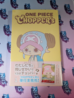 UK - One Piece TCG: Chopper's Vol:1 Promo Book and Promo Card EB02-003 Japanese - Image 1