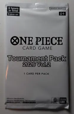 [9 Available] One Piece TCG [Sealed] [Tournament Pack] [2026] [Vol.2] - Image 1