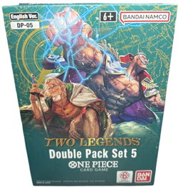 NEW One Piece Two Legends Double Pack Set Display (8) (DP-05) Sealed - Image 1