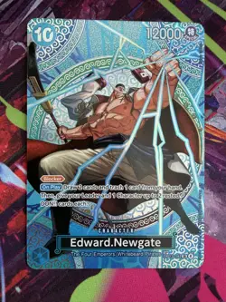 Edward.Newgate OP13-042 SP Adventure on Kami's Island One Piece Foil NM - Image 1