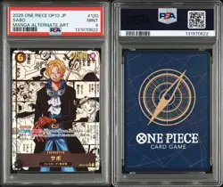One Piece Card PSA 9 Sabo OP13-120 Japanese Manga Alternate Art 2025 from Japan - Image 3