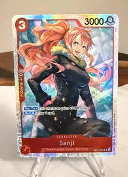 Sanji OP10-005 Super Rare Royal Blood One Piece Foil NM - Image 1