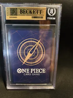 Bandai One Piece Legacy Master Marshall D Teach OP09-093 Gold SP BGS 9.5 - Image 2