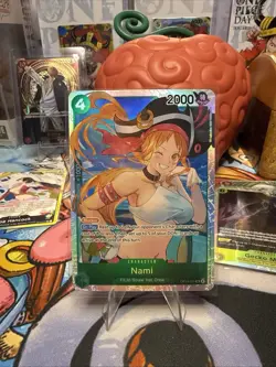 One Piece Azure Sea's Seven : Nami OP14-031 SR Super Rare English - Image 1
