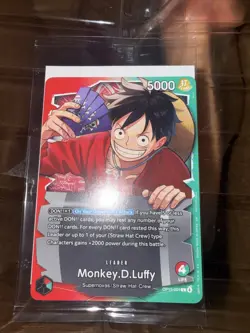 Monkey.D.Luffy (Ichiban Kuji Exclusive) OP13-001 One Piece Promo English Sealed - Image 1