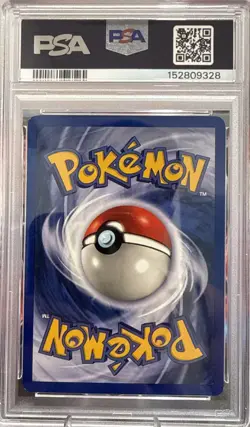 1999 POKEMON BASE SET YELLOW CHEEKS-SHADOWLESS #58 PIKACHU PSA 7 - Image 2