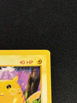 1999 Pokemon Base Set Shadowless 1st Edition Yellow Cheeks Pikachu 58/102 LP-/MP - Image 3