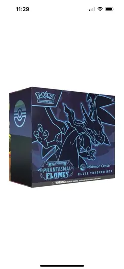 ✅ Confirmed Presale Phantasmal Flames Pokemon Center ETB & Booster Bundle - Image 2