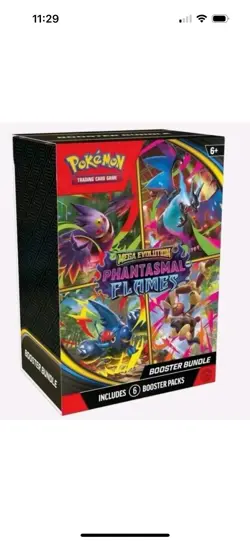 ✅ Confirmed Presale Phantasmal Flames Pokemon Center ETB & Booster Bundle - Image 4