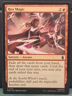 Hex Magic 133 Marvel Super Heroes Card Game Uncommon MTG TCG Magic Near Mint NM - Image 1