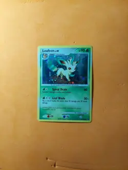 Leafeon 24/100 Non Holo Rare Majestic Dawn Pokemon Card MP - Image 1