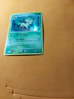 Leafeon 24/100 Non Holo Rare Majestic Dawn Pokemon Card MP - Image 4