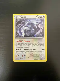 Lugia 78/124 Fates Collide Cracked Ice Holo Pokemon Card - LP - Image 2
