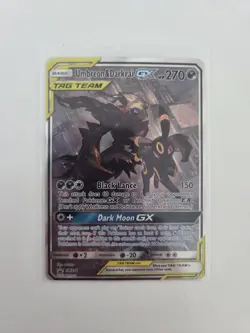 Umbreon & Darkrai GX SM241 Promo Tag Team Full Art Pokemon Card - Image 1
