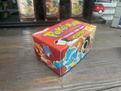 Vintage Pokemon Empty Card Box/Deck Box, 1998, Wizards Of The Coast - Image 1