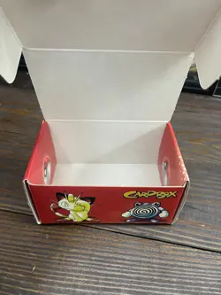 Vintage Pokemon Empty Card Box/Deck Box, 1998, Wizards Of The Coast - Image 4
