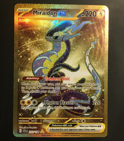 Miraidon Ex - 253/198 - Pokemon Scarlet Violet Base Secret Rare Card NM - Image 1