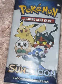 Pokemon Sun & Moon 3 Card Booster Pack General Mills Cereal Promo Pack - Image 2