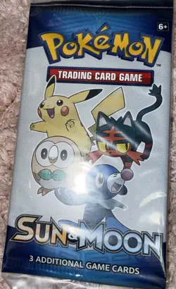 Pokemon Sun & Moon 3 Card Booster Pack General Mills Cereal Promo Pack - Image 4