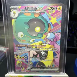 Pokemon Ascended Heroes Ionos Bellibolt ex 279/217 Special Illustration Rare SIR - Image 1