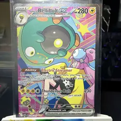 Pokemon Ascended Heroes Ionos Bellibolt ex 279/217 Special Illustration Rare SIR - Image 3