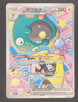 Pokemon Ascended Heroes Ionos Bellibolt ex 279/217 Special Illustration Rare SIR - Image 1