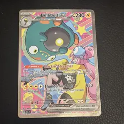 Pokemon Ascended Heroes Ionos Bellibolt ex 279/217 Special Illustration Rare SIR - Image 1