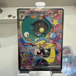 Pokemon Ascended Heroes Ionos Bellibolt ex 279/217 Special Illustration Rare SIR - Image 1