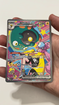 Ionos Bellibolt EX 279/217 Special Illustration Rare SIR Pokemon Ascended Heroes - Image 2