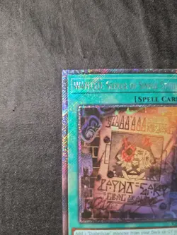 Yugioh TCG WANTED: Seeker of Sinful Spoils (Platinum Secret Rare) RA03-EN074 NM - Image 4
