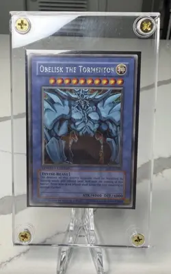 Yu-Gi-Oh! Obelisk the Tormentor, JMP-EN004, Secret Rare, Limited. Englisch, NM - Image 1