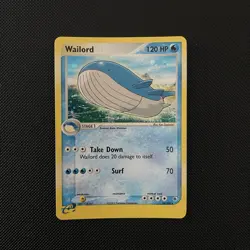 Pokemon Wailord 14/109 Holo Rare Card Ruby & Sapphire LP - Image 1