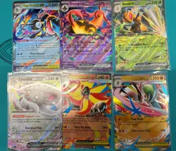 6 Pokemon Chaos Rising Ex Cards - Image 1