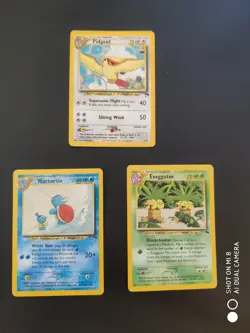wartortle, Exeggutor And Pidgeot Southern Island pokemon cards Rare Wizards... - Image 1