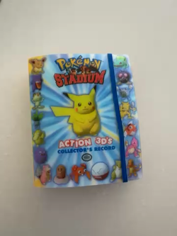 Vintage Pokemon Stadium Action 3D's Collector's Record & 3D Cards - 50 of 50 - Image 2