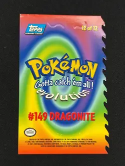 Dragonite #149 Topps Blue Logo Trading Cards Pokemon LP - Image 2