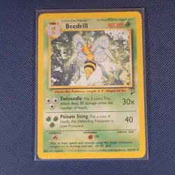 Pokemon Cards - Beedrill 21/130 - Base Set 2 - M/NM - Image 1