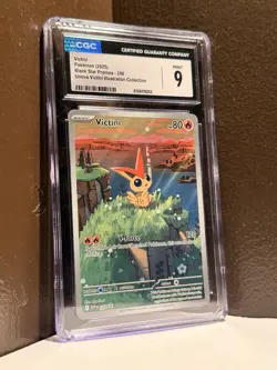 Pokemon TCG Victini 208 Scarlet & Violet Promo Cards Holo Promo EN - Image 1