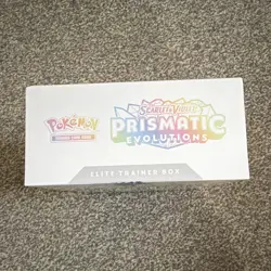Pokemon TCG Scarlet & Violet—Prismatic Evolutions ETB 65 Cards English Eevee - Image 5